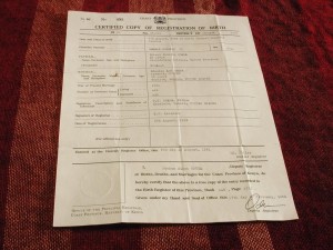 Barack Obama's Kenyan Birth Certificate