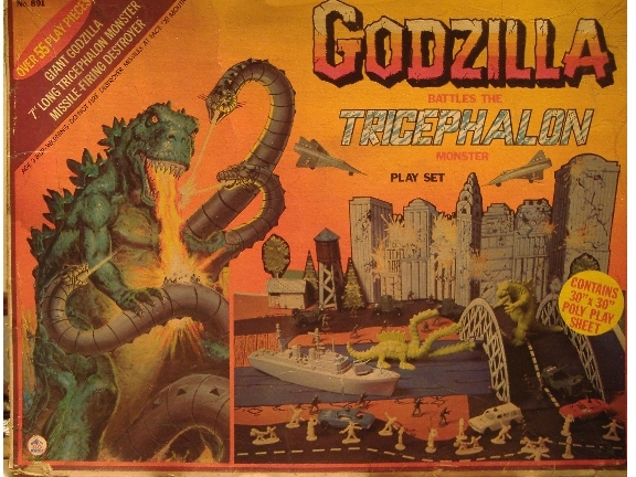Godzilla vs the Tricephalon Monster
