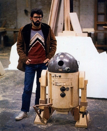 George Lucas first R2D2