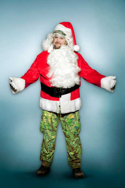 Larry the Cable Guy Santa